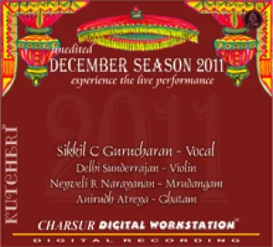 Pochette de December Season 2011 de Sikkil Gurucharan