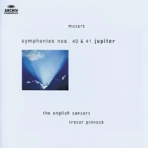 Pochette symphonies nos. 40 & 41 »jupiter«