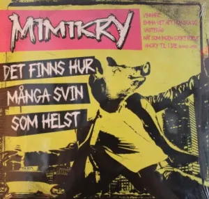 Pochette de Det finns hur många svin som helst de Mimikry