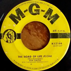 Pochette de The Road of Life Alone de Don Gibson