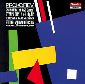 Pochette Symphony no. 1 in D, op. 25 