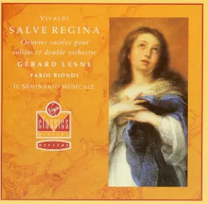 Pochette Salve Regina : Œuvres sacrées pour soliste et double orchestre