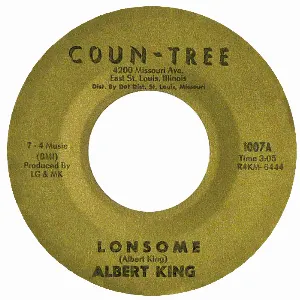 Pochette Lonsome / You Threw Your Love on Me Too Strong