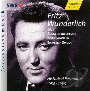 Pochette de Fritz Wunderlich: Historical Recordings 1954-1965 de Fritz Wunderlich