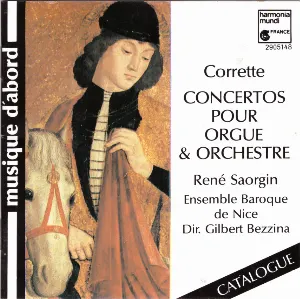 Pochette de Concertos pour orgue et orchestre, op. 26 de Michel Corrette