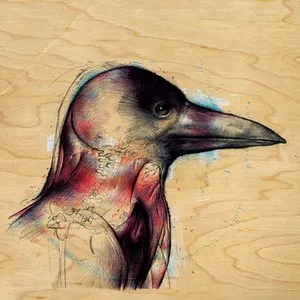 Pochette de Oil on Glass / Feather on Wood de Lotus