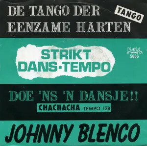 Pochette de De tango der eenzame harten de Johnny Blenco
