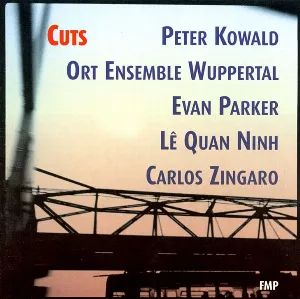 Pochette de Cuts de Carlos Zíngaro - Evan Parker - Peter Kowald