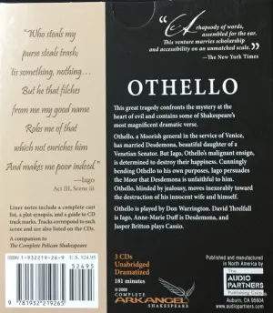 Pochette de Othello de William Shakespeare