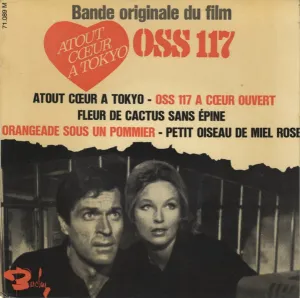 Pochette de Atout Cœur à Tokyo pour OSS 117 de Michel Magne