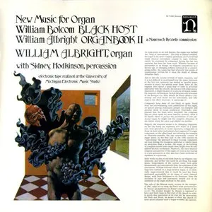 Pochette de New Music for Organ de William Bolcom