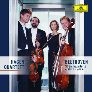 Pochette String Quartets Op. 18 No. 1 / Op. 59 No. 1