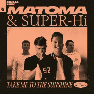 Pochette de Take Me to the Sunshine de Matoma