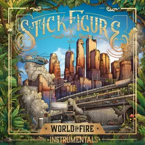 Pochette de World on Fire (Instrumentals) de Stick Figure