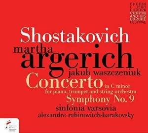 Pochette Concerto in C minor for Piano, Trumpet and String Orchestra / Symphony no. 9