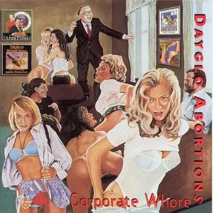 Pochette de Corporate Whores de Dayglo Abortions