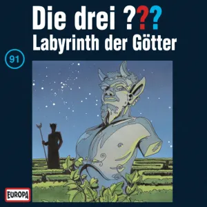 Pochette de Die drei ??? 91: Labyrinth der Götter de Die drei ???