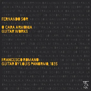 Pochette de Sor: O Cara Armonia (Guitar Works) de Fernando Sor