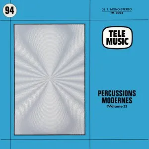 Pochette de Percussions Modernes, Volume 2 de Slim Pezin