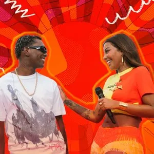 Pochette de Saudade da gente (ao vivo) de LUDMILLA