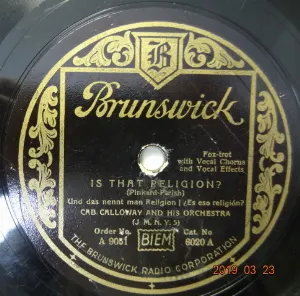 Pochette de Is That Religion? / Some of These Days de Cab Calloway and His Orchestra