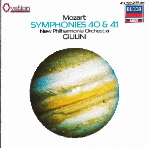 Pochette Symphonies 40 & 41