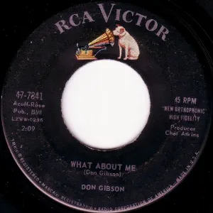 Pochette de What About Me de Don Gibson