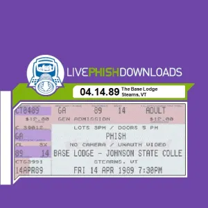Pochette de 1989-04-14: Johnson State College, Stearns, VT, USA de Phish