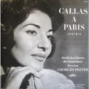 Pochette Callas à Paris (Album II)