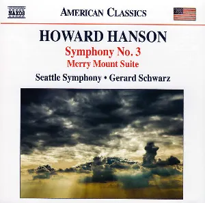 Pochette de Symphony No. 3 / Merry Mount Suite de Seattle Symphony - Gerard Schwarz - Howard Hanson