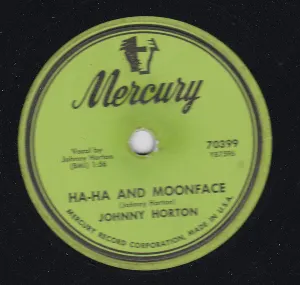 Pochette de Ha-Ha and Moonface / The Door of Your Mansion de Johnny Horton
