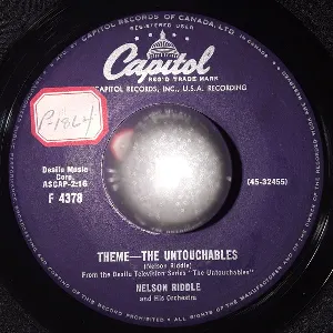 Pochette de The Untouchables Strike Back / Theme - The Untouchables de Nelson Riddle and His Orchestra