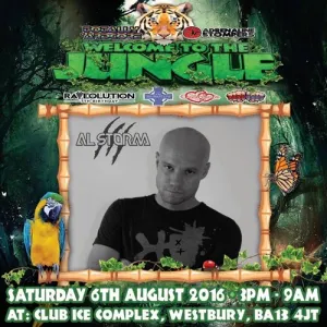 Pochette de 'Welcome to the Jungle' Promo mix de Al Storm