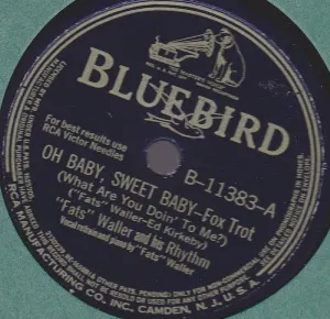 Pochette de Oh Baby, Sweet Baby (What Are You Doin' to Me?) / Pan-Pan de Fats Waller and His Rhythm