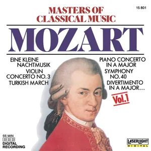 Pochette Masters of Classical Music, Vol. 1: Mozart