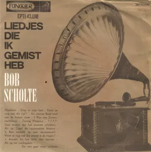 Pochette de Liedjes die ik gemist heb de Bob Scholte