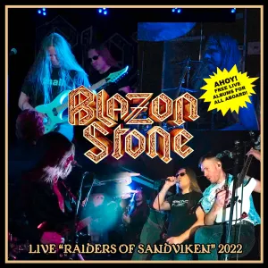 Pochette de Live "Raiders of Sandviken" 2022 de Blazon Stone