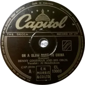 Pochette de On a Slow Boat to China / For Every Man, There's a Woman de Benny Goodman and His Orchestra
