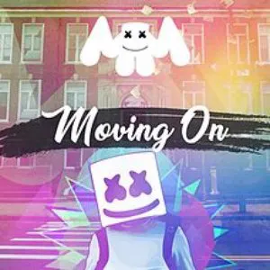 Pochette de Moving On de Marshmello