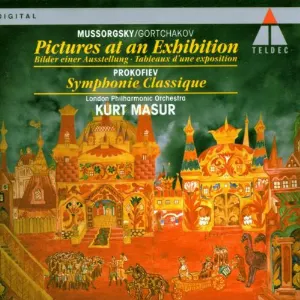 Pochette Mussorgsky/Gortchakov: Pictures at an Exhibition / Pokofiev: Symphonie Classique