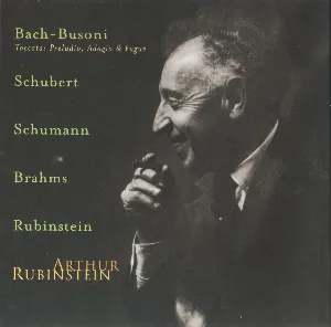 Pochette The Rubinstein Collection, Volume 8: Bach / Schubert / Schumann / Brahms / Rubinstein