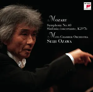 Pochette de Symphony no. 40 / Sinfonia concertante de Seiji Ozawa - Wolfgang Amadeus Mozart