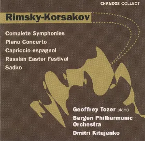 Pochette Rimsky-Korsakov: Complete Symphonies/Piano Concerto/Capriccio espagnol/Russian Eastern Overture/Sadko