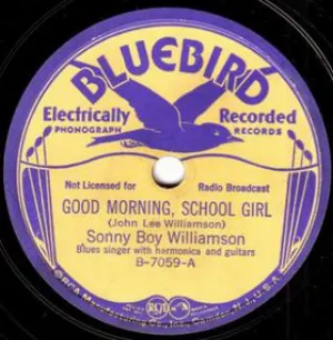 Pochette Sugar Mama Blues / Good Morning, School Girl