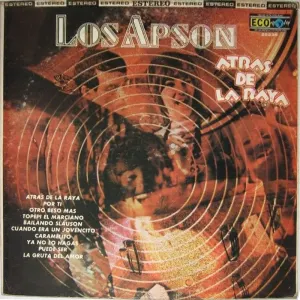 Pochette de Atrás de la raya de Los Apson