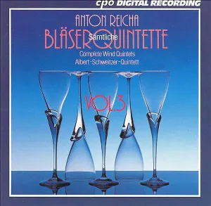 Pochette de Sämtliche Bläserquintette, Volume 3 (Albert Schweitzer Quintett) de Antoine Reicha