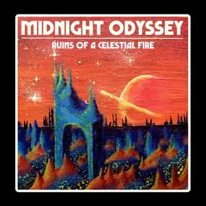 Pochette de Ruins of a Celestial Fire de Midnight Odyssey