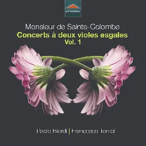 Pochette de Concerts à deux violes esgales, Vol. 1 de Jean de Sainte-Colombe