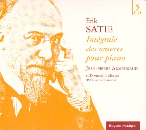 Pochette de Intégrale des œuvres pour piano de Jean‐Pierre Armengaud - Erik Satie