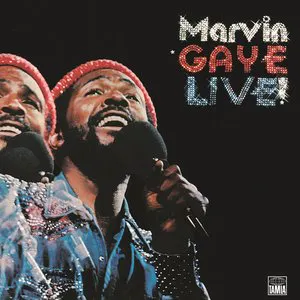 Pochette Marvin Gaye Live!